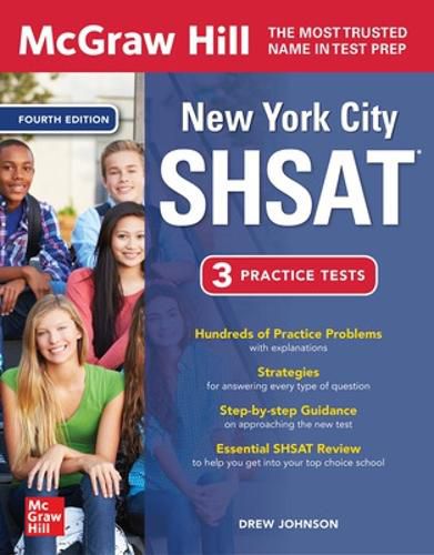 Cover image for McGraw Hill New York City SHSAT, Fourth Edition