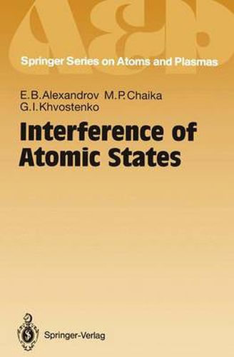 Cover image for Interference of Atomic States