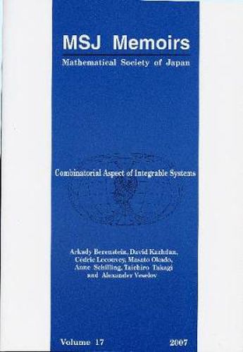 Cover image for Combinatorial Aspect Of Integrable Systems