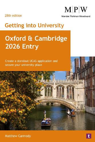 Cover image for Getting into University: Oxford and Cambridge 2026 Entry