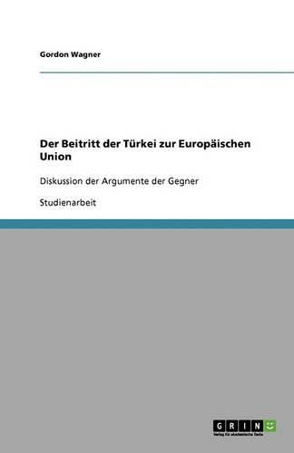 Cover image for Der Beitritt der Turkei zur Europaischen Union