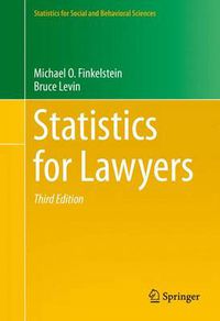 Cover image for Statistics for Lawyers