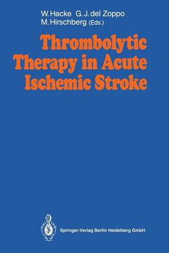 Cover image for Thrombolytic Therapy in Acute Ischemic Stroke