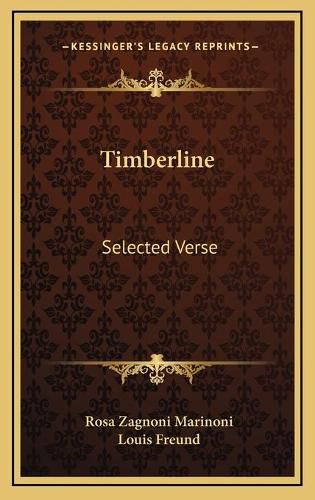 Cover image for Timberline: Selected Verse