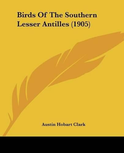 Birds of the Southern Lesser Antilles (1905)