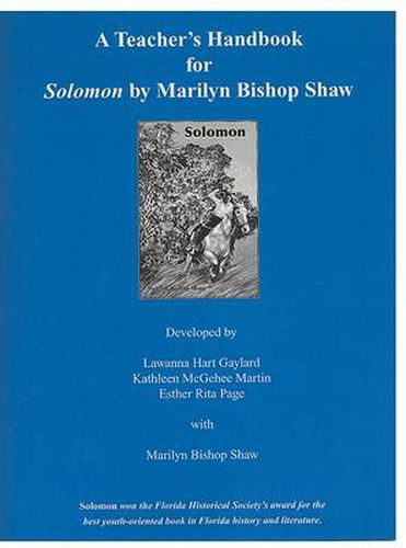 Cover image for A Teacher's Handbook for Solomon