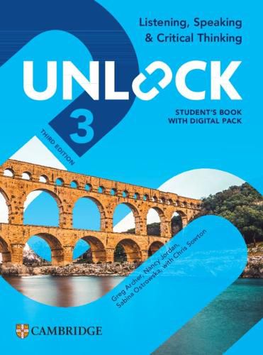 Cover image for Unlock Level 3 Listening, Speaking and Critical Thinking Student's Book with Digital Pack