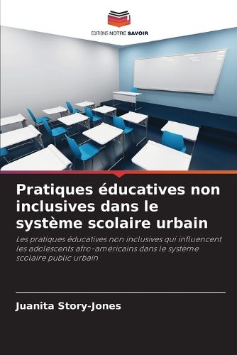 Cover image for Pratiques educatives non inclusives dans le systeme scolaire urbain