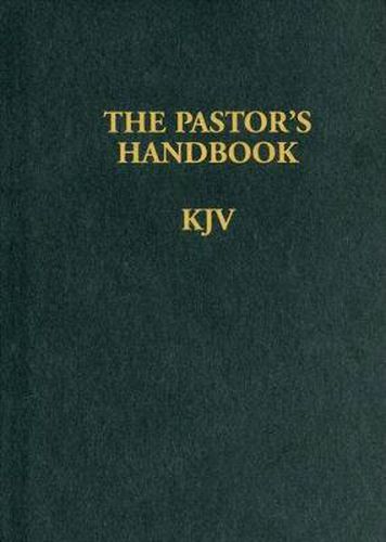 Cover image for Pastor's Handbook KJV, The