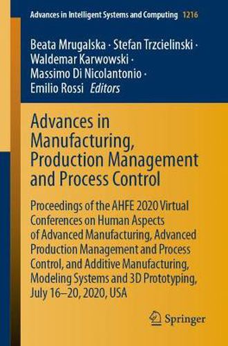 Cover image for Advances in Manufacturing, Production Management and Process Control