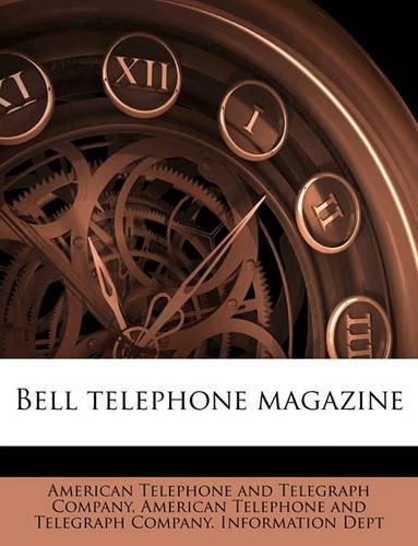 Cover image for Bell Telephone Magazine