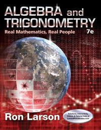 Cover image for Algebra and Trigonometry: Real Mathematics, Real People