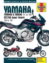 Cover image for Yamaha TDM850, TRX850 & XTZ750 (89-99): 89-99