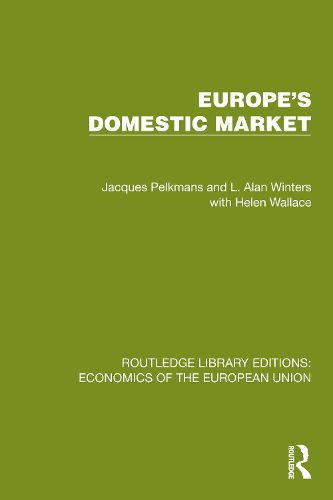 Cover image for Europe's Domestic Market