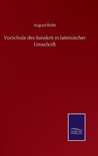 Cover image for Vorschule des Sanskrit in lateinischer Umschrift