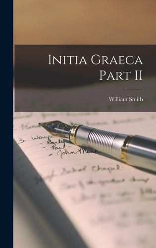 Cover image for Initia Graeca Part II