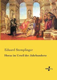 Cover image for Horaz im Urteil der Jahrhunderte