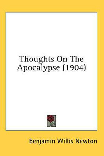 Cover image for Thoughts on the Apocalypse (1904)