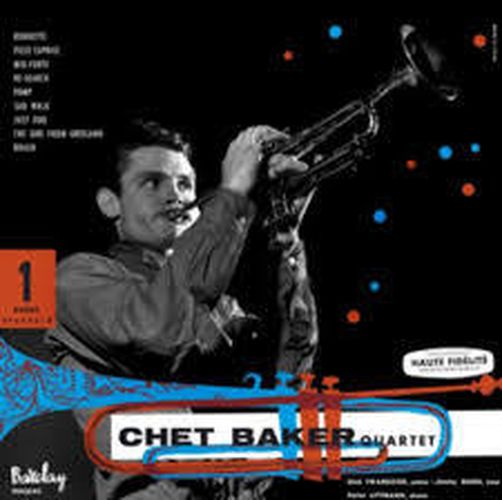 Cover image for Chet Baker In Paris Volume 1 - Chet Baker Quartet *** Vinyl