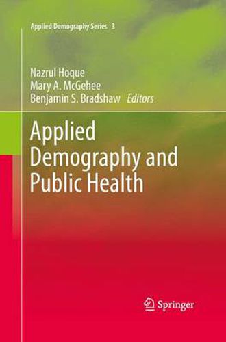 Cover image for Applied Demography and Public Health