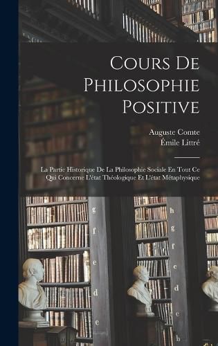 Cover image for Cours De Philosophie Positive