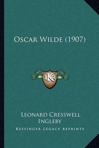 Cover image for Oscar Wilde (1907)