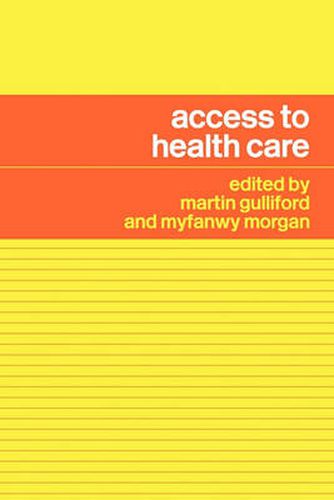 Cover image for Access to Health Care