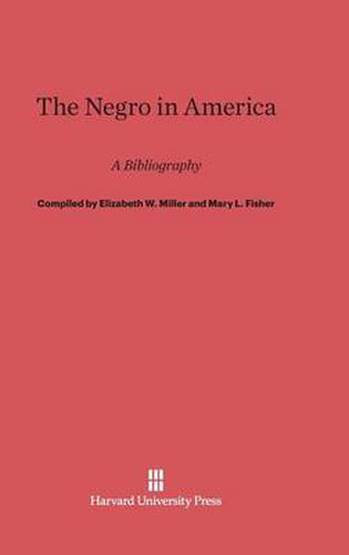 The Negro in America