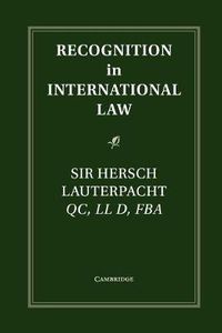 Cover image for Recognition in International Law