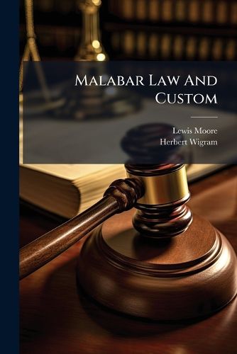 Cover image for Malabar Law And Custom