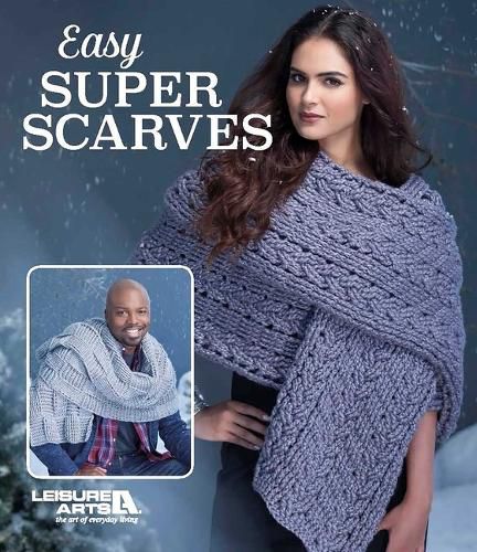 Cover image for Easy Super Scarves Crochet