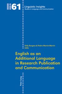 Cover image for English as an Additional Language in Research Publication and Communication