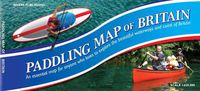 Cover image for Paddling Map of Britain - Third Edition 2022