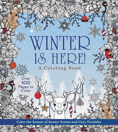 Cover image for Winter is Here! A Coloring Book