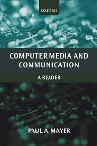 Cover image for Computer Media and Communication: A Reader