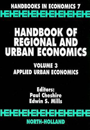 Cover image for Handbook of Regional and Urban Economics: Applied Urban Economics