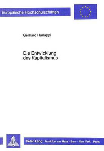 Cover image for Die Entwicklung Des Kapitalismus: Gibt Es Lange Wellen Der Konjunktur?