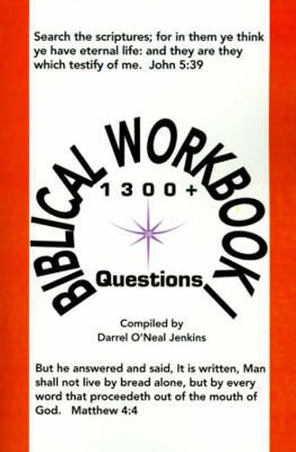 Cover image for Biblical Workbook I: 1300+ Questions