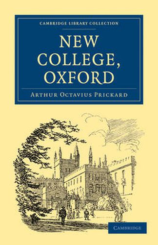 Cover image for New College, Oxford