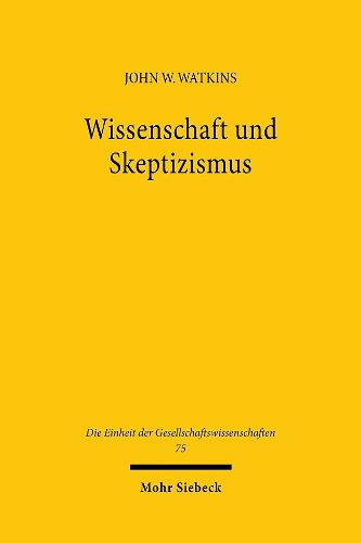 Cover image for Wissenschaft und Skeptizismus