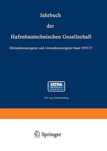 Cover image for Jahrbuch Der Hafenbautechnischen Gesellschaft: 1955/57
