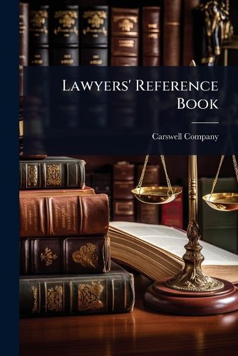 Cover image for Lawyers' Reference Book