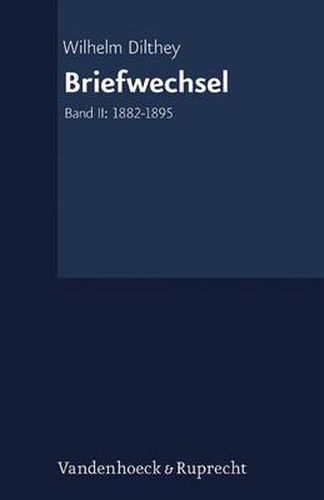 Cover image for Briefwechsel: Band II: 1882-1895