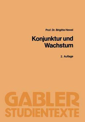 Cover image for Konjunktur Und Wachstum