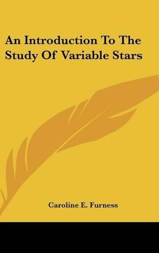 Cover image for An Introduction to the Study of Variable Stars