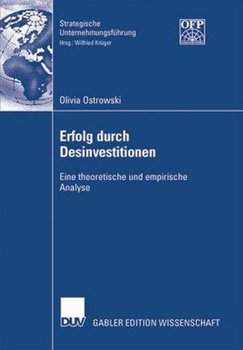 Cover image for Erfolg Durch Desinvestitionen: Eine Theoretische Und Empirische Analyse