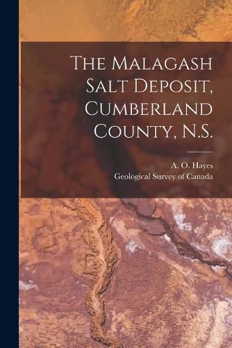 Cover image for The Malagash Salt Deposit, Cumberland County, N.S. [microform]