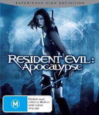 Cover image for Resident Evil Apocalypse Bluray Dvd