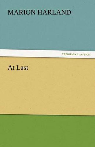 Cover image for At Last