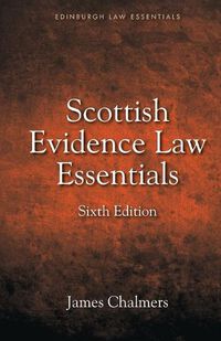 Cover image for Scottish Evidence Law Essentials